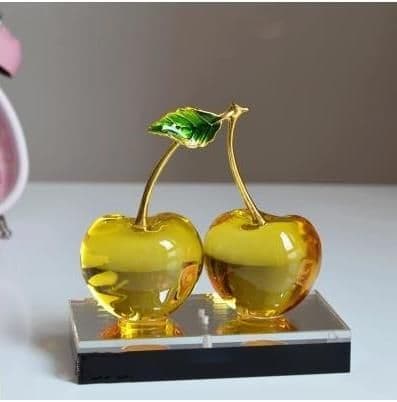 image-K9 Crystal Car Ornaments Cherry Perfume Seat Crystal Perfume Bottle Car Ornaments Crystal Car Perfume Seat Ornaments