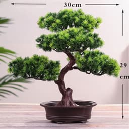 image-Bonsai Ornaments Fake Tree Potted Plants