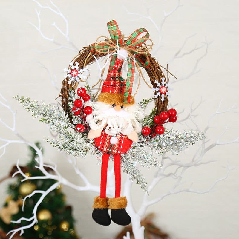 image-Christmas Decorations Garland Wreath