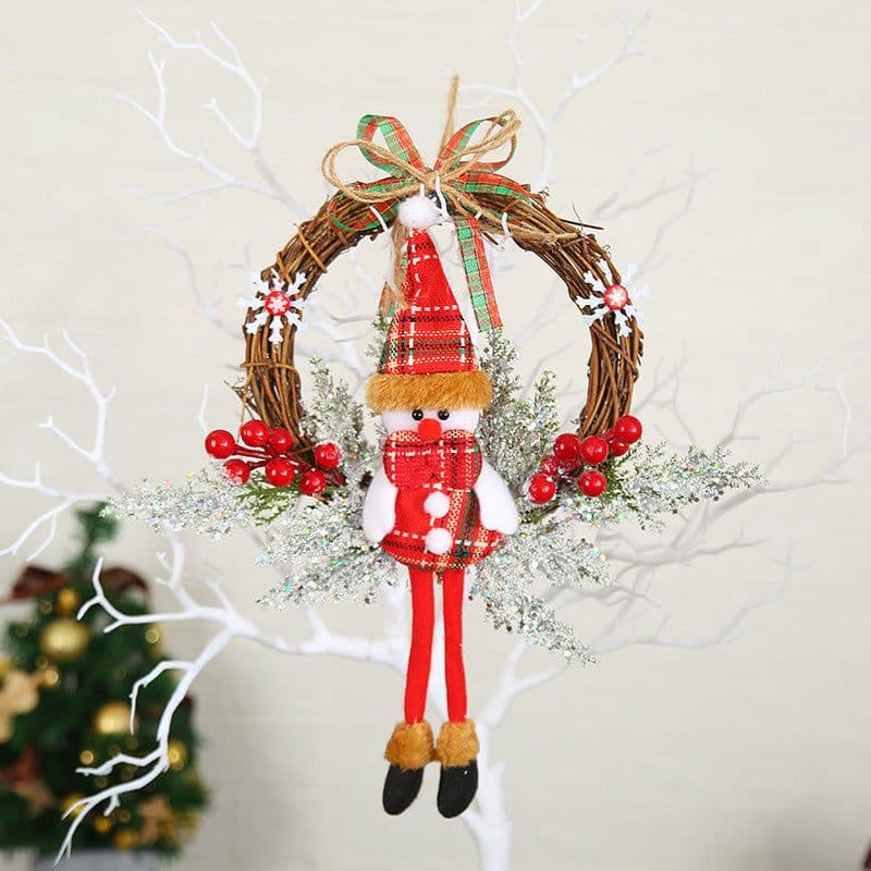 image-Christmas Decorations Garland Wreath