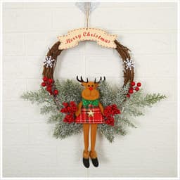 image-Christmas Decorations Garland Wreath