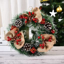 image-Christmas Decorations Garland Wreath