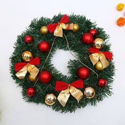 image-Christmas Decorations Garland Wreath