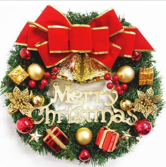 image-Christmas Decorations Garland Wreath