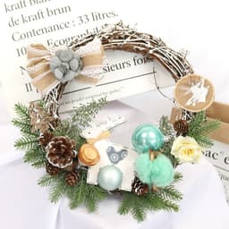 image-Christmas Decorations Garland Wreath
