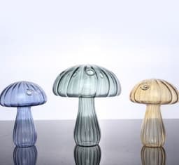 image-Mushroom Aromatherapy Bottle Tabletop Hydroponic Planter