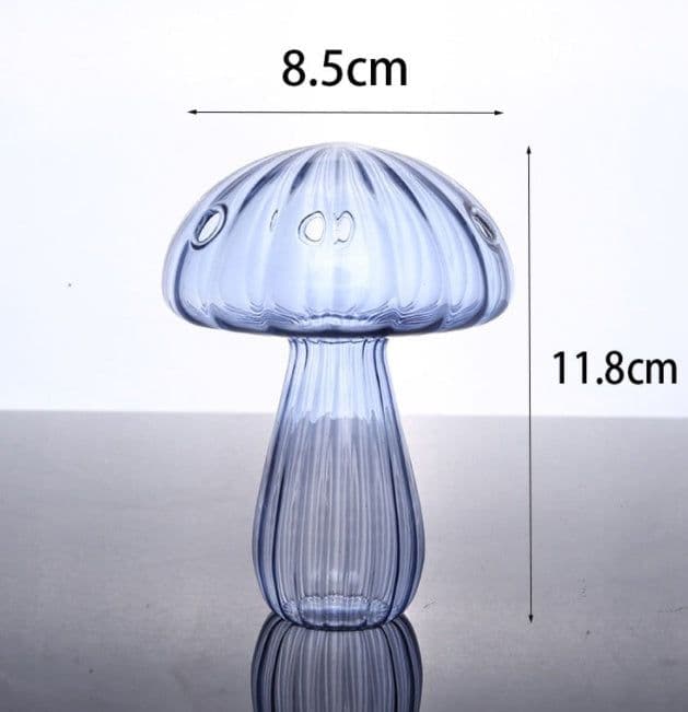 image-Mushroom Aromatherapy Bottle Tabletop Hydroponic Planter
