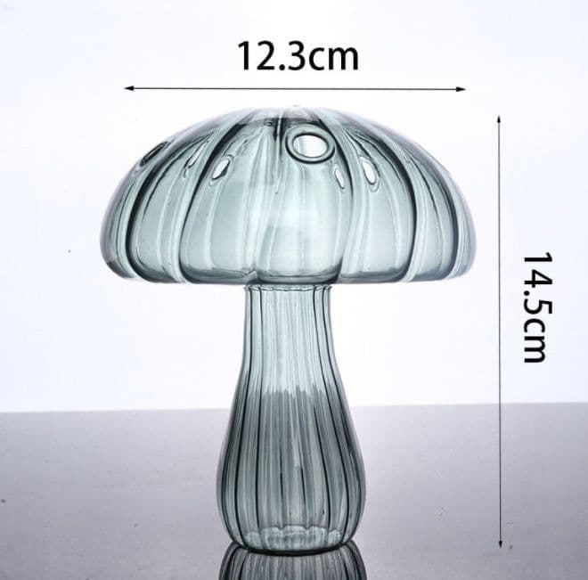 image-Mushroom Aromatherapy Bottle Tabletop Hydroponic Planter