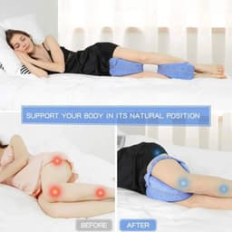 image-Heart-Shaped Memory Foam Leg Pillow Beautiful Leg Pillow Memory Pillow Pregnant Woman Heart-Shaped Knee Love