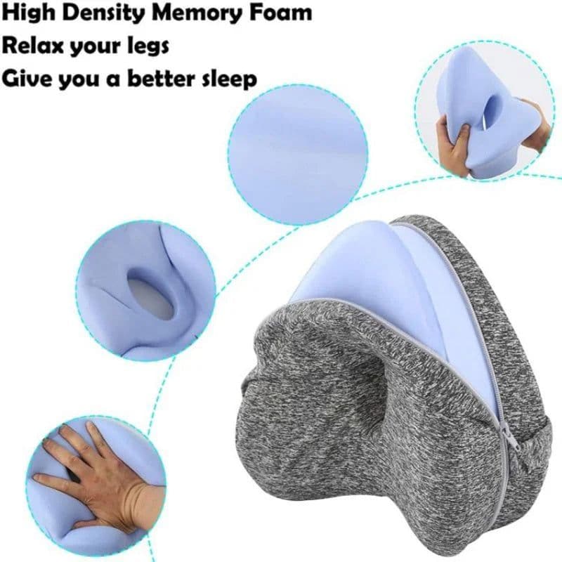image-Heart-Shaped Memory Foam Leg Pillow Beautiful Leg Pillow Memory Pillow Pregnant Woman Heart-Shaped Knee Love