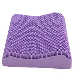 image-Neck Message Bed Pillow 3D TPE Honeycomb Orthopedic Shoulder Pain Protection Cervical With Cover No Pressure Cooling Sleep