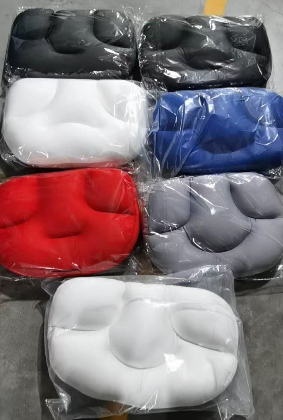 image-Foam Egg Pillow Orthopedic Baby Nursing Cushion 1PC All-Round Micro-Spheres Foam Soft Butterfly Shape Foam Pillow