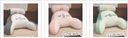 image-Sofa Fluffy Cushion Luncheon Pillow Triangle Reading Cushion Bedside Soft Large Backrest Lumbar Cushion Office Chair Cushion