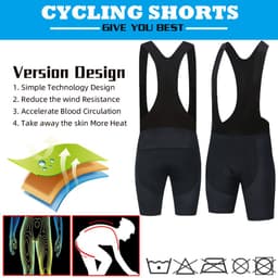 image-Men's Team Cycling Shorts Sports Breathable