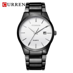 image-CURREN Top Brand Luxury Fashion Simple Men Watches Slim Steel Strap Waterproof Watch for Man Quartz Business Watch Clock 8106
