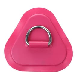 image-1Pc Surfboard Dinghy Boat PVC Patch Stainless Steel D Ring Deck Rigging Rope Ring Buckle Kayaking Inflatable Boat Accessories