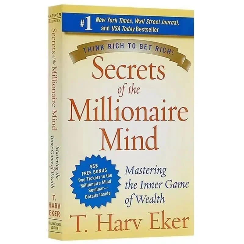 image-Secrets of The Millionaire Mind: Mastering The Inner Game of Wealth By T. Harv Eker Finance Books In English Paperback