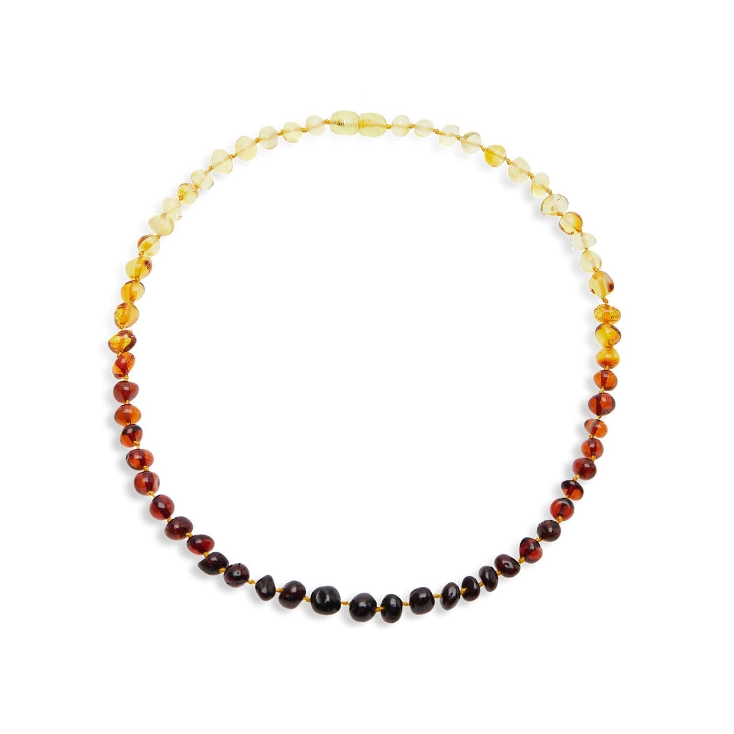 image-Collier “Confiance Totale” arc-en-ciel en Ambre