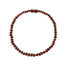 image-Collier pour bébé “Sécurité et Présence de Gaïa” en Ambre couleur