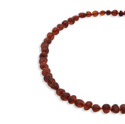 image-Collier pour bébé “Sécurité et Présence de Gaïa” en Ambre couleur