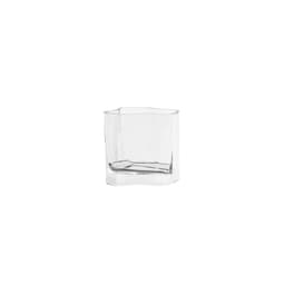 image-Modern glass design vase inspired by CORAL and Aalto, COR13CL