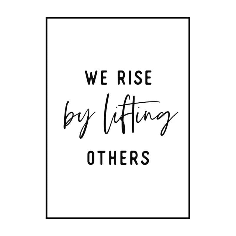 image-Canvas Painting Motivational Poster Success Quote Print Leadership Success Wall Art For Living Room Office Home Decor Wall Decor