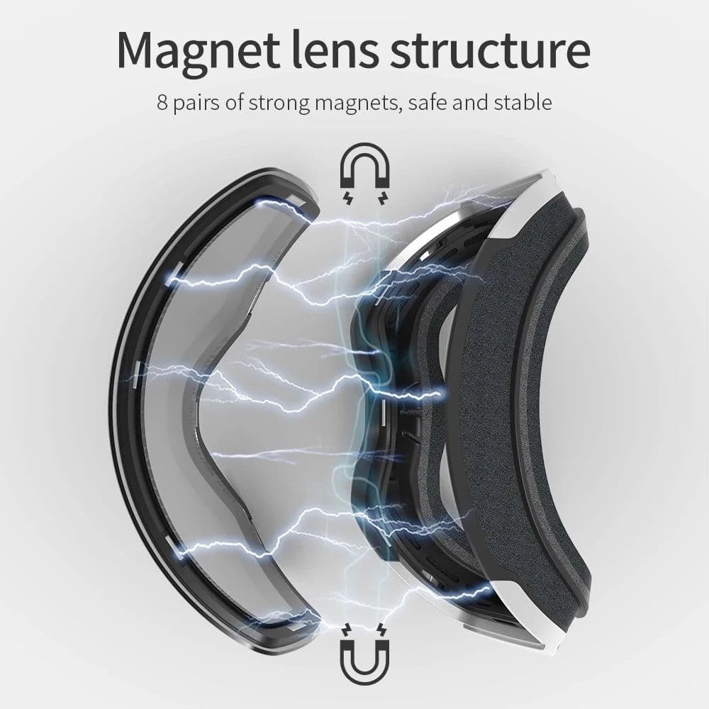 image-COPOZZ Professional Winter Ski Goggles Magnetic Quick-Change Double Layers Anti-Fog Snowboard goggles Men Women Ski Equipment