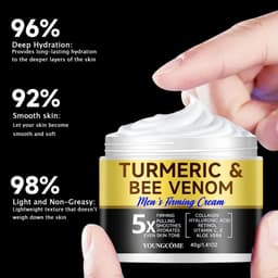 image- 250g Men's Firming Lifting Neck and Face Moisturizing Cream with Retinol Refreshing and Hydrating Improves Skin Elasticity 