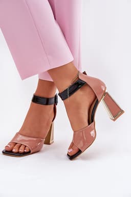 image-Heel sandals Step in style