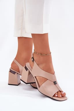 image-Heel sandals Step in style