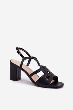 image-Heel sandals Step in style