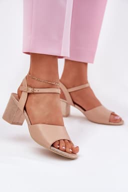 image-Heel sandals Step in style