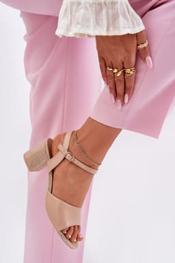 image-Heel sandals Step in style