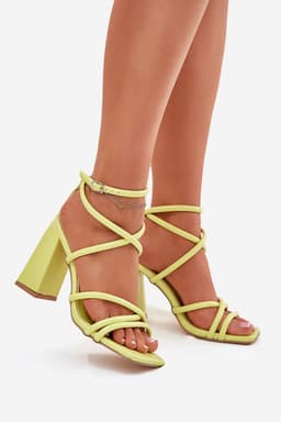 image-Heel sandals Step in style