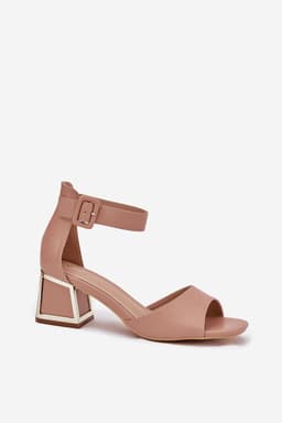 image-Heel sandals Step in style