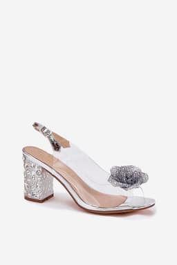 image-Heel sandals Step in style