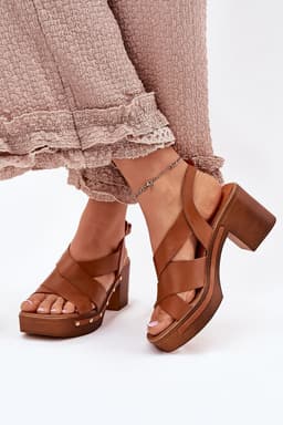 image-Heel sandals Step in style