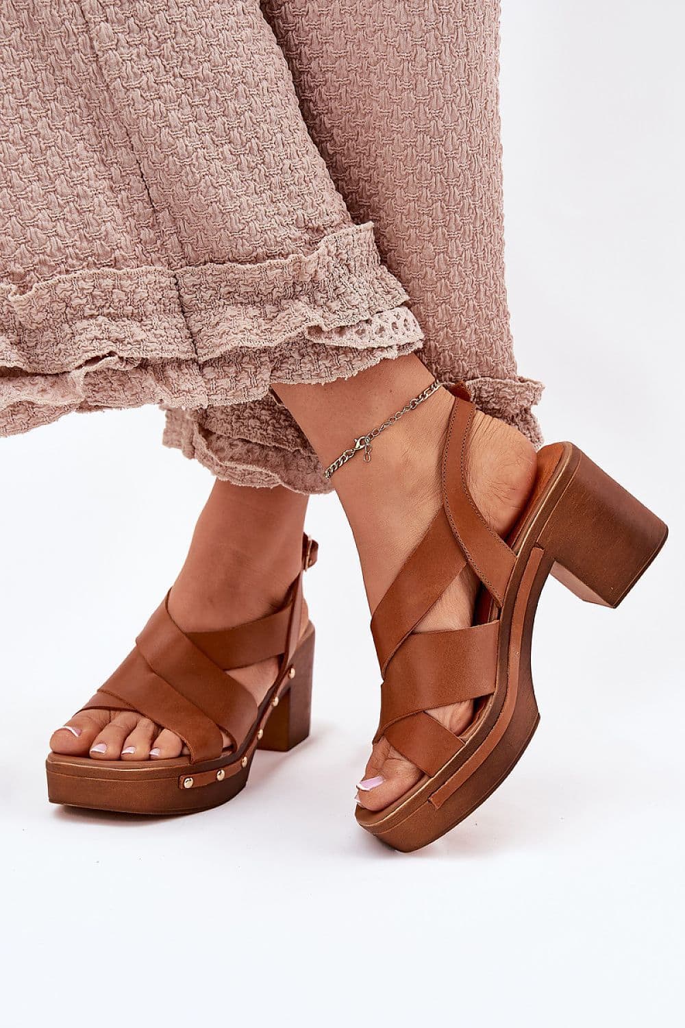 image-Heel sandals Step in style