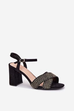 image-Heel sandals Step in style