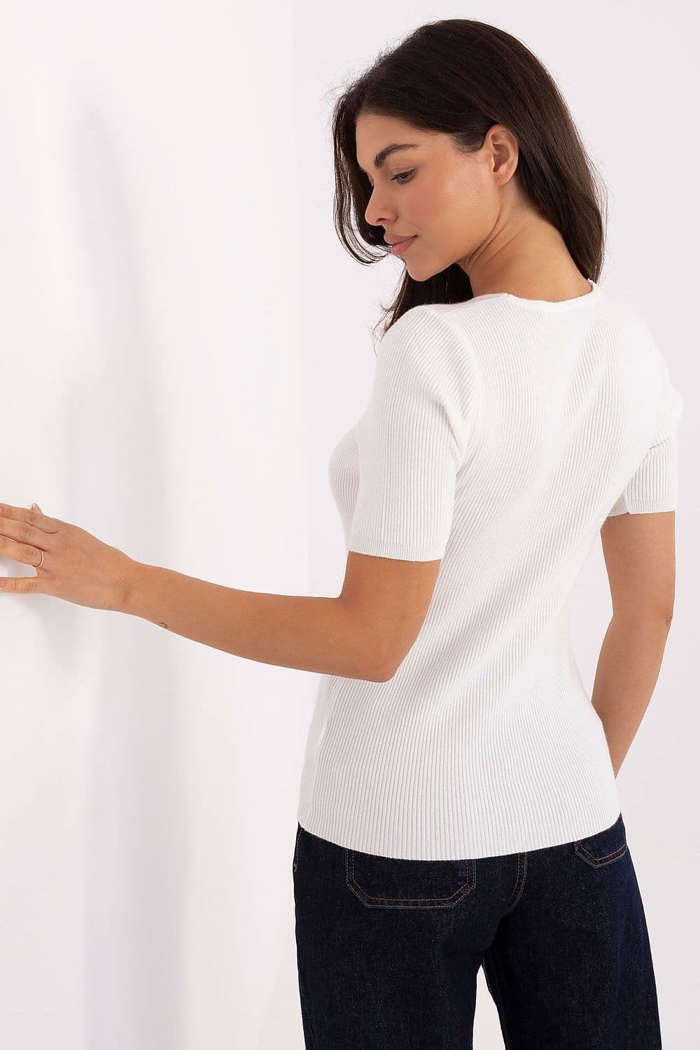 image-Short sleeve sweater Factory Price
