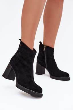 image-Heel boots Step in style