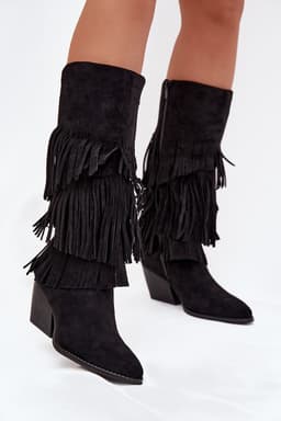 image-Heel boots Step in style