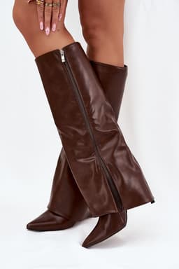 image-Heel boots Step in style