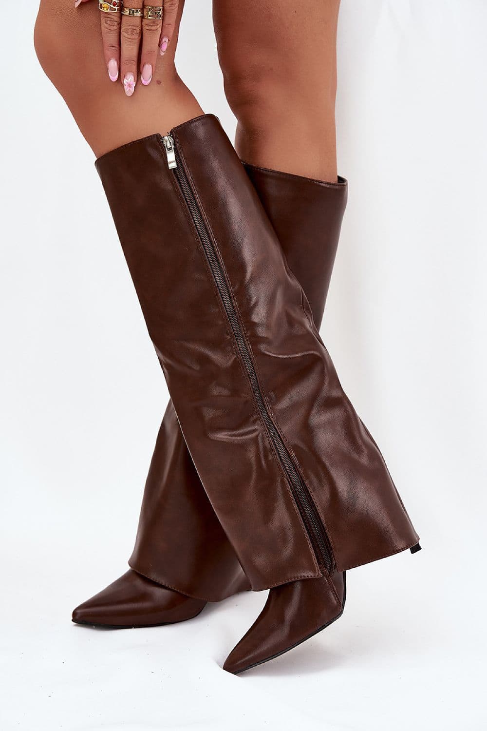 image-Heel boots Step in style