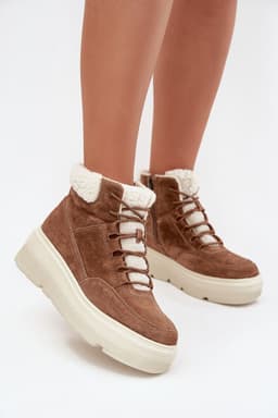 image-Snow boots Step in style