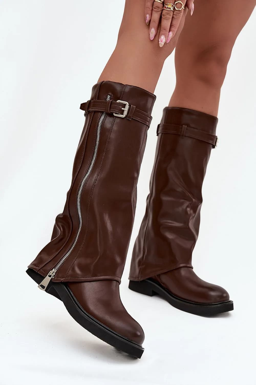 image-Thigh-Hight Boots Step in style