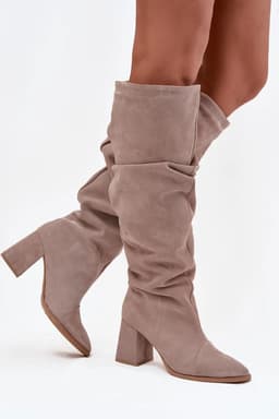 image-Heel boots Step in style
