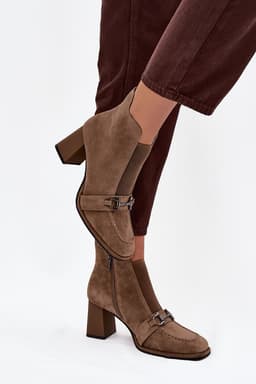 image-Heel boots Step in style