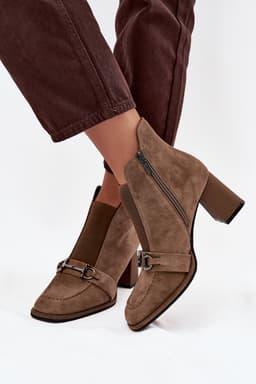 image-Heel boots Step in style