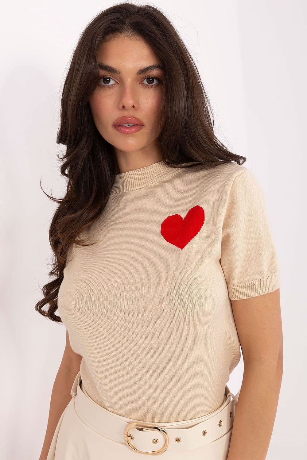 image-Short sleeve sweater Factory Price